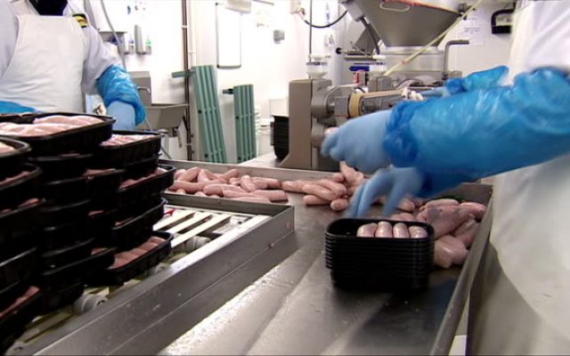 sausage process line