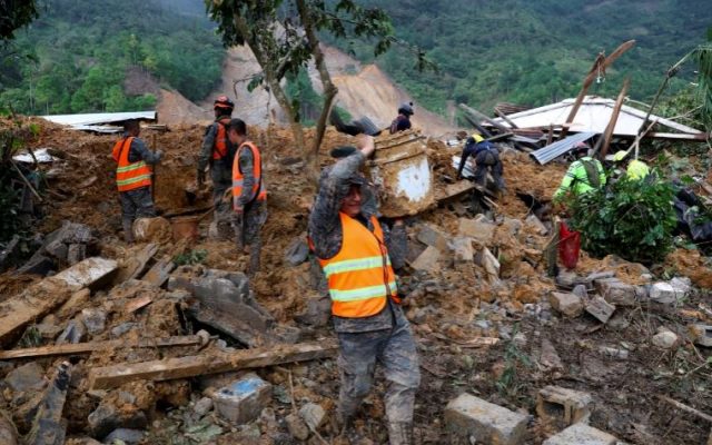Deadly Queja landslide