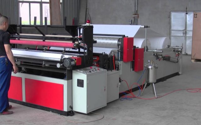 paper roller machine