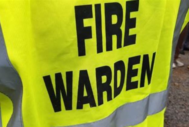 fire warden vest logo