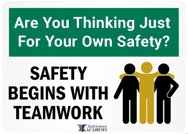 Are you thinking of your safety, or others