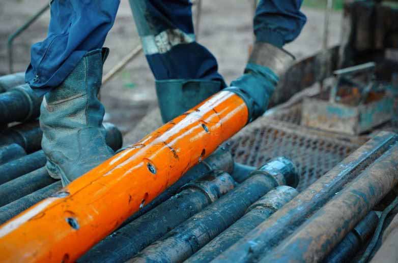 moving a perforating gun on a pipe rack