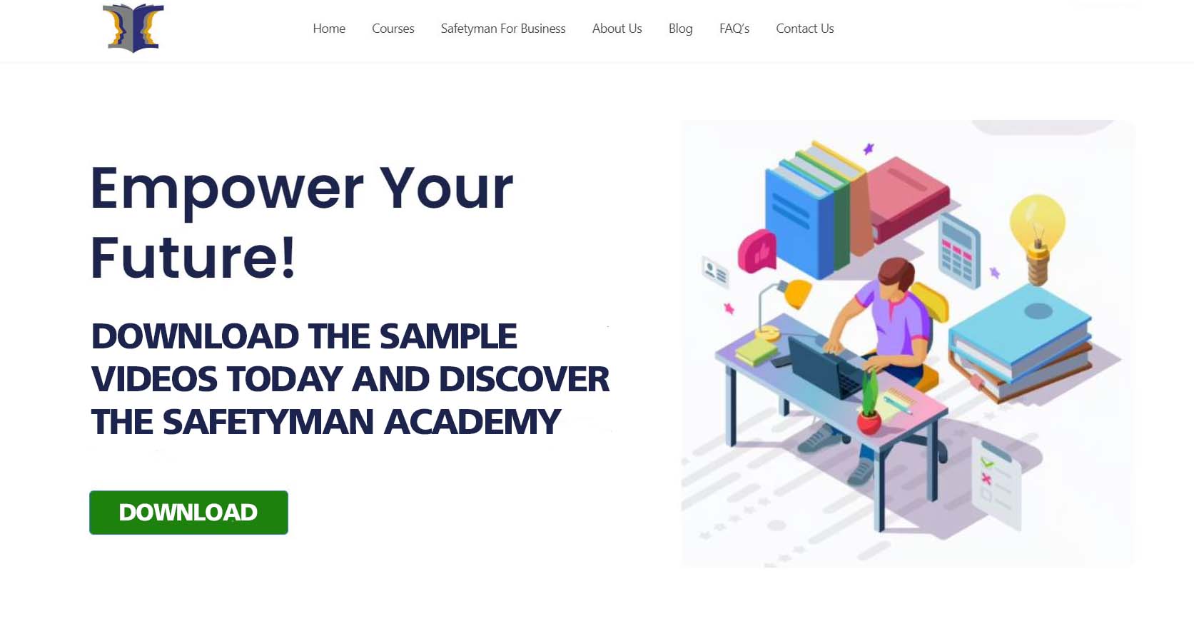 Safetyman Academy Video Download header