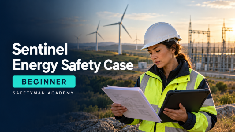 Sentinel energy safety case beginner course artwork