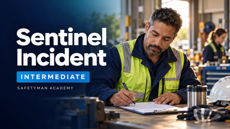 Sentinel incident intermediate course artwork